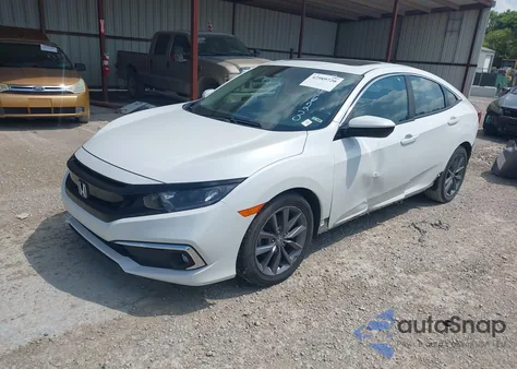 2020 Honda Civic Ex из США, поврежденный, VIN 19XFC1F35LE024623